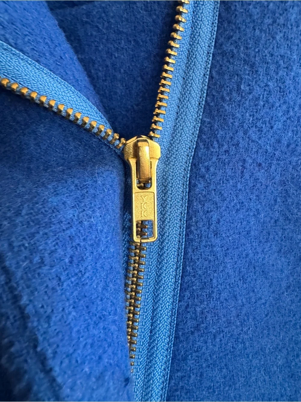J Crew Mercantile Royal Blue Wool Blend Coat - Picture 8 of 12